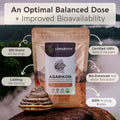 Wildcrafted Agarikon Mushroom Powder 10:1 Extract. Ancient Immune Strength (3.5oz / 100g) - LongevityBotanicals Mushrooms