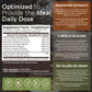 Super Six Mushroom Blend Powder 10:1 Extract. Reishi, Cordyceps, Lion’s Mane, Chaga, Tremella & Turkey Tail (3.5oz / 100g)