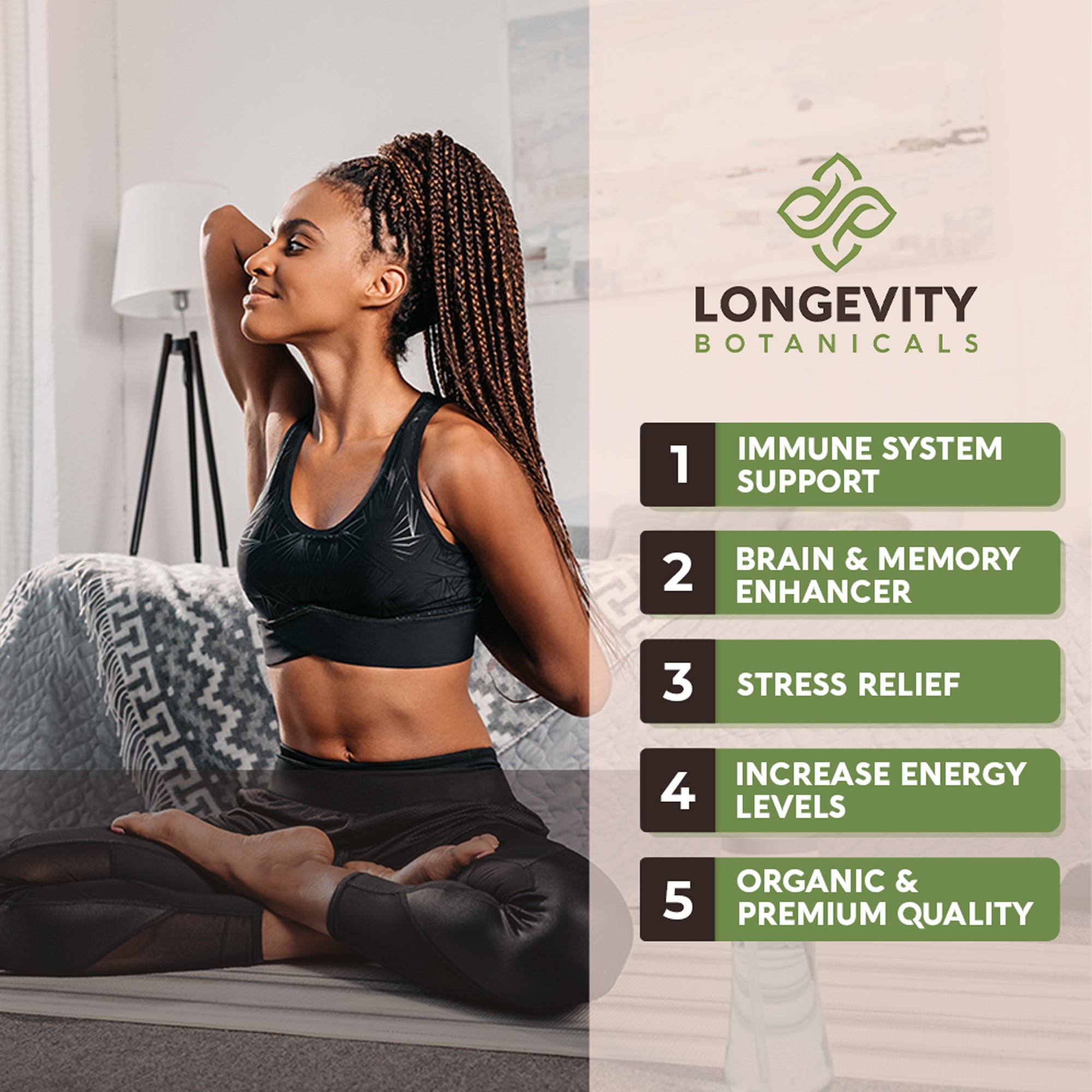 Power Blend 15 Mushroom Powder 10:1 Extract. All in One Body & Mind Support (3.5oz / 100g) - LongevityBotanicals Mushrooms