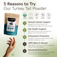 Organic Turkey Tail Mushroom Powder 10:1 Extract. Gut & Immune Health Booster (3.5oz / 100g)