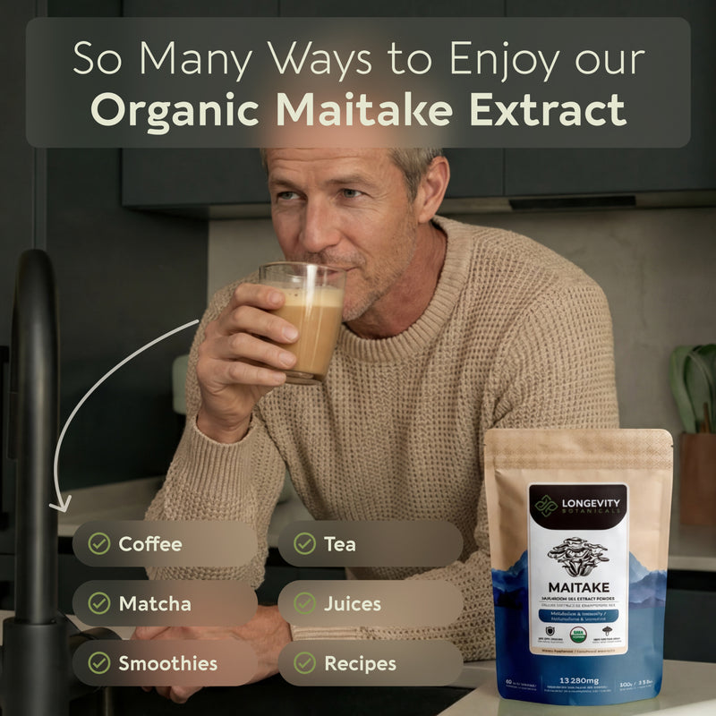 Organic Maitake Mushroom Powder 10:1 Extract, image 4