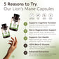 Lion's Mane Capsules Mushroom 8:1 Extract (120 count) - Fuel for a Sharper Mind
