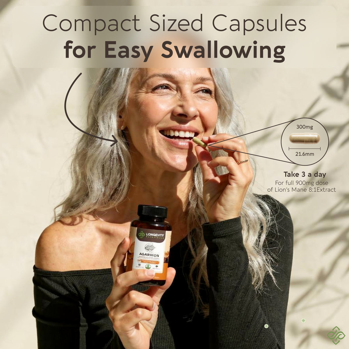 Wildcrafted Agarikon Capsules Mushroom 10:1 Extract, image 4