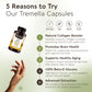 Tremella Capsules Mushroom 10:1 Extract (120 Count) Skin Hydration Redefined