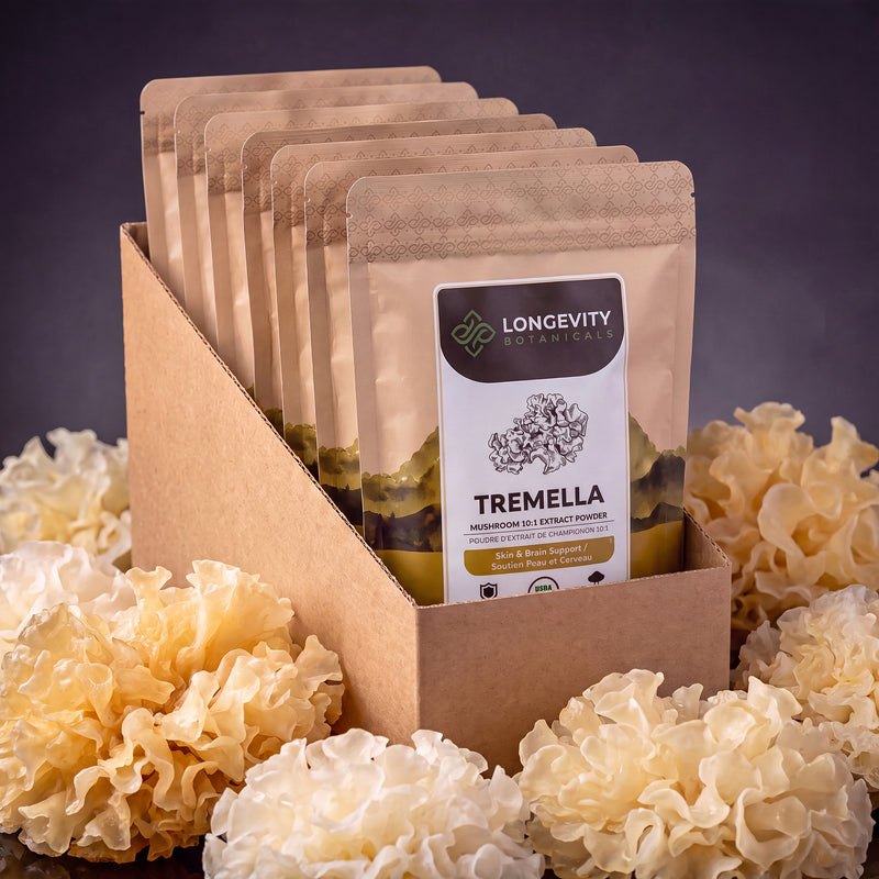 Organic Bulk Tremella Powder Mushroom 10:1 Extract