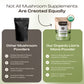 Organic Lion's Mane Mushroom Powder 8:1 Extract. Fuel for a Sharper Mind (3.5oz / 100g)
