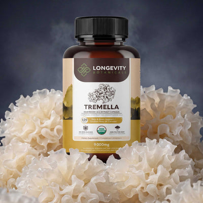 Organic Tremella Capsules Mushroom 10:1 Extract
